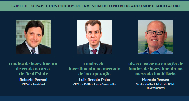 Painel II - O Papel dos Fundos de Investimento no Mercado Imobilirio Atual