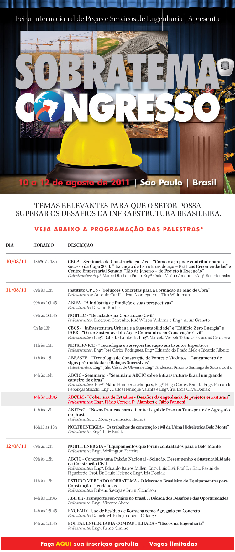 Sobratema Congresso