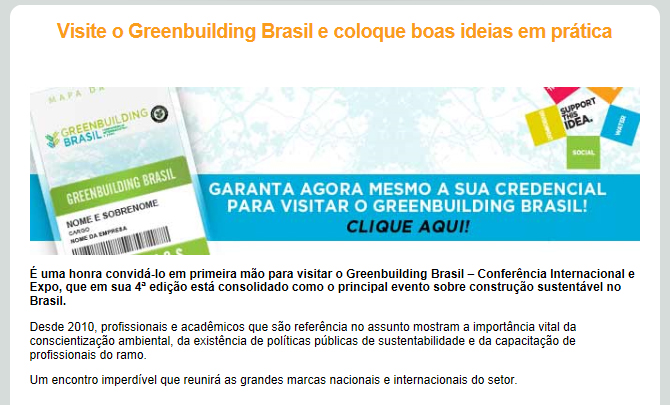 Garanta a sua credencial!